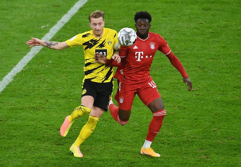 Reus never stopped running against Bayern Munich and didn't shy away from his defensive work either